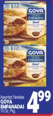 Bravo Supermarkets GOYA EMPANADAS offer