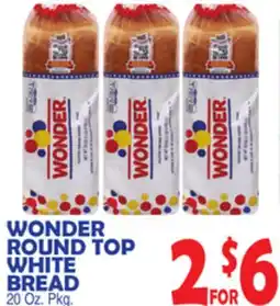 Bravo Supermarkets WONDER ROUND TOP WHITE BREAD offer