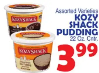 Bravo Supermarkets KOZY SHACK PUDDING offer