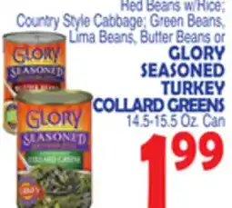 Bravo Supermarkets GLORY SEASONED TURKEY COLLARD GREENS offer