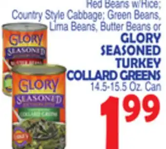 Bravo Supermarkets GLORY SEASONED TURKEY COLLARD GREENS offer