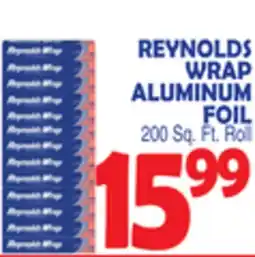 Bravo Supermarkets REYNOLDS WRAP ALUMINUM FOIL offer