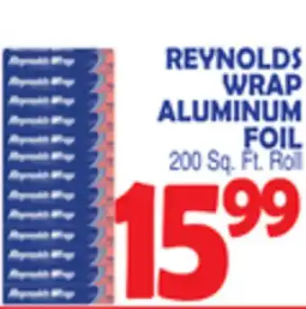 Bravo Supermarkets REYNOLDS WRAP ALUMINUM FOIL offer