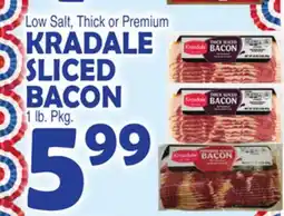 Bravo Supermarkets KRASDALE SLICED BACON offer