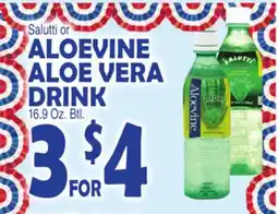 Bravo Supermarkets ALOEVINE ALOE VERA DRINK offer
