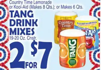 Bravo Supermarkets TANG DRINK MIXES offer