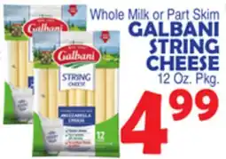 Bravo Supermarkets GALBANI STRING CHEESE offer