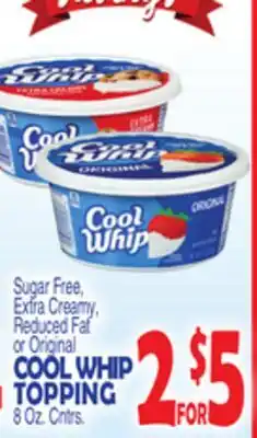 Bravo Supermarkets COOL WHIP TOPPING offer