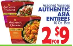 Bravo Supermarkets AUTHENTIC ASIA ENTREES offer