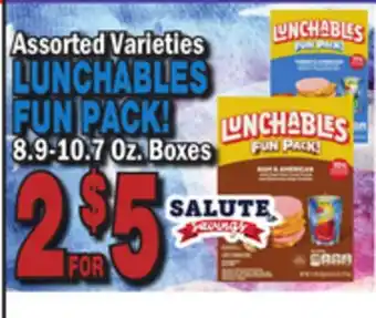 Bravo Supermarkets LUNCHABLES FUN PACK! offer