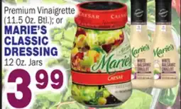 Bravo Supermarkets MARIE'S CLASSIC DRESSING, 12 Oz. Jars offer