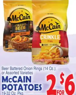 Bravo Supermarkets McCAIN POTATOES offer