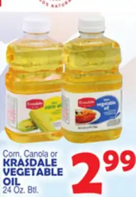 Bravo Supermarkets KRASDALE VEGETABLE OIL offer