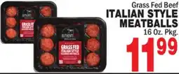 Bravo Supermarkets ITALIAN STYLE MEATBALLS offer