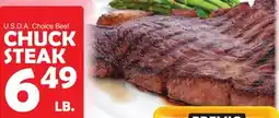 Bravo Supermarkets CHUCK STEAK offer