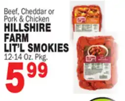 Bravo Supermarkets HILLSHIRE FARM LIT'L SMOKIES offer