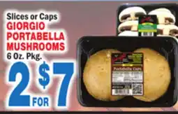 Bravo Supermarkets GIORGIO PORTABELLA MUSHROOMS offer