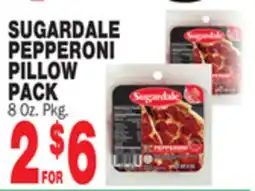 Bravo Supermarkets SUGARDALE PEPPERONI PILLOW PACK offer