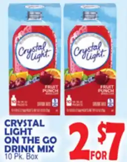 Bravo Supermarkets CRYSTAL LIGHT ON THE GO DRINK MIX offer