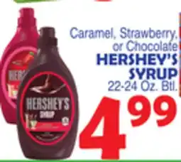 Bravo Supermarkets HERSHEY'S SYRUP offer