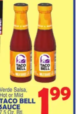 Bravo Supermarkets TACO BELL SAUCE offer