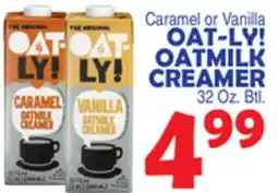 Bravo Supermarkets OAT-LY! OATMILK CREAMER offer