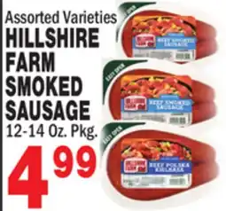 Bravo Supermarkets HILLSHIRE FARM SMOKED SAUSAGE offer