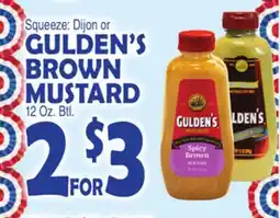 Bravo Supermarkets GULDEN'S BROWN MUSTARD offer