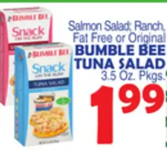 Bravo Supermarkets BUMBLE BEE TUNA SALAD offer