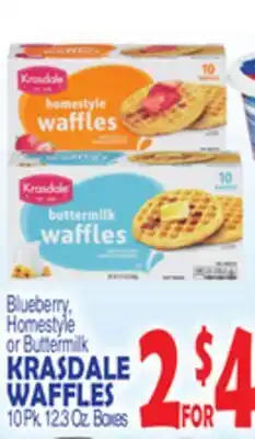 Bravo Supermarkets KRASDALE WAFFLES offer