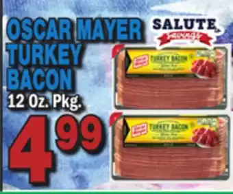 Bravo Supermarkets OSCAR MAYER TURKEY BACON offer