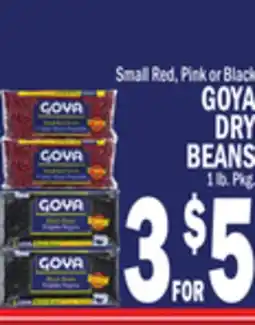 C Town GOYA DRY BEANS offer