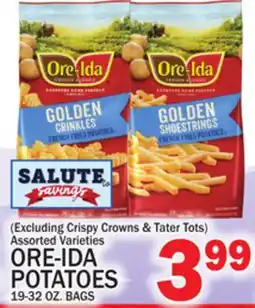 C Town ORE-IDA POTATOES offer