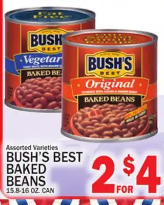 C Town BUSH'S BEST BAKED BEANS offer