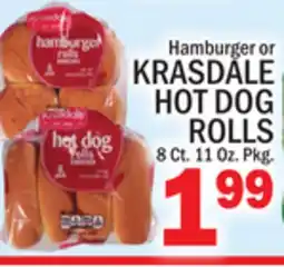 C Town KRASDALE HOT DOG ROLLS offer