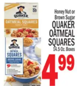 C Town QUAKER OATMEAL SQUARES offer