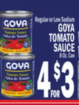 C Town GOYA TOMATO SAUCE offer