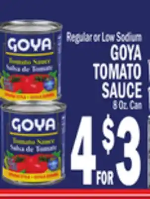 C Town GOYA TOMATO SAUCE offer