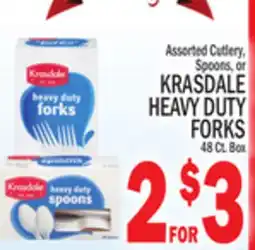 C Town KRASDALE HEAVY DUTY FORKS offer