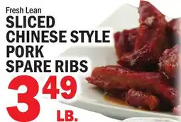 C Town SLICED CHINESE STYLE PORK SPARE RIBS offer