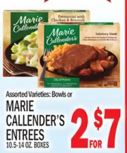 C Town MARIE CALLENDER'S ENTREES offer