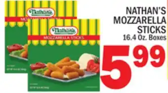 C Town NATHAN'S MOZZARELLA STICKS offer