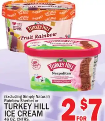 C Town TURKEY HILL ICE CREAM offer