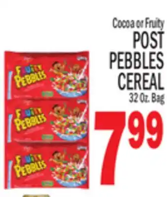 C Town POST PEBBLES CEREAL offer