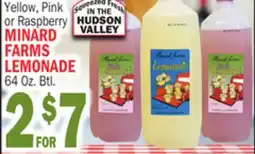 C Town MINARD FARMS LEMONADE offer