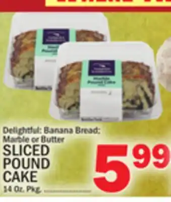 C Town SLICED POUND CAKE offer