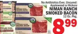 C Town NIMAN RANCH SMOKED BACON offer