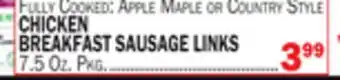 C Town CHICKEN BREAKFAST SAUSAGE LINKS offer