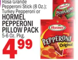 C Town HORMEL PEPPERONI PILLOW PACK offer