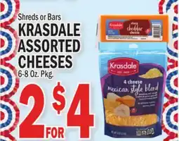 C Town KRASDALE ASSORTED CHEESES offer